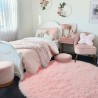 tapis rose clair 120cm